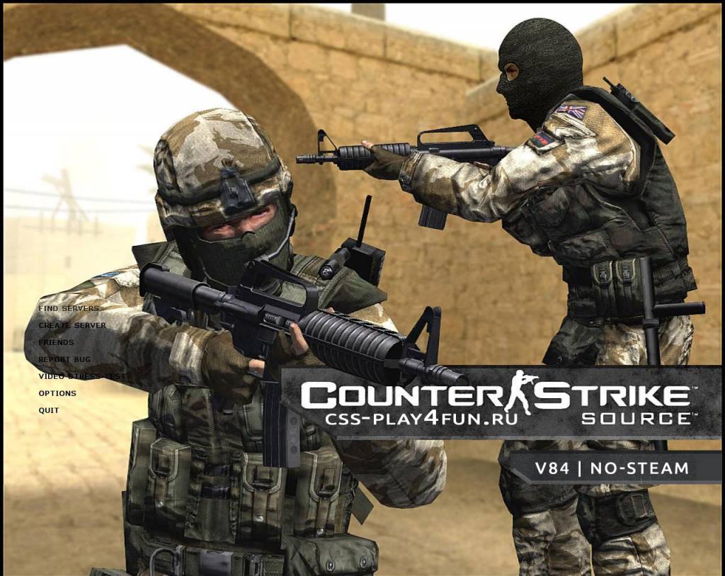 Counter Strike Source v84 | No-Steam | Torrent | 2016