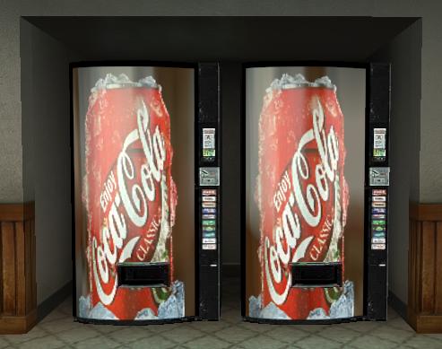 Coke-a-Cola Vending Machine 2