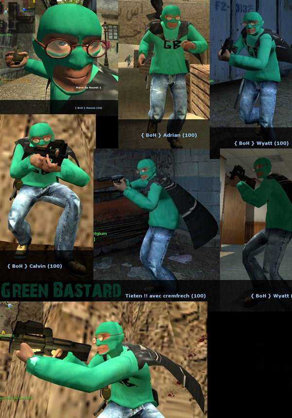 Green Bastard скин!