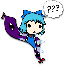 Спрей Cirno confused скачать бесплатно для CS:S