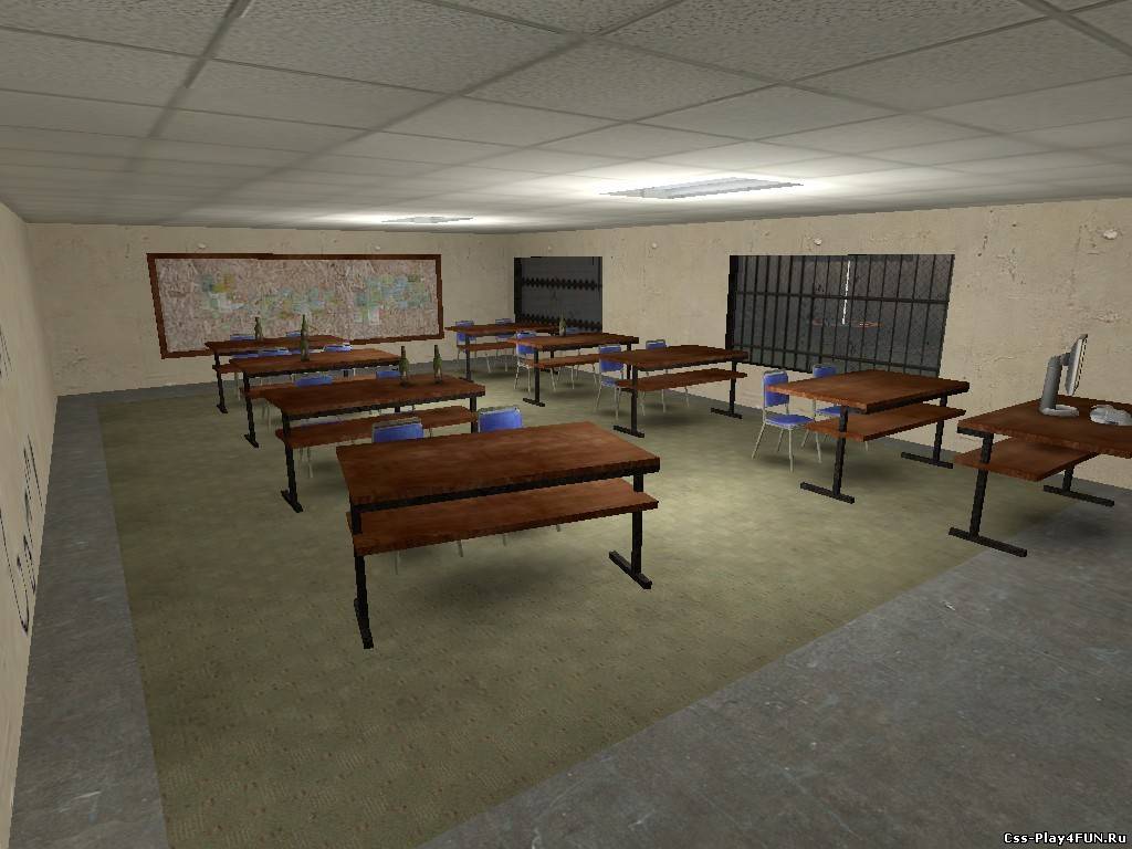 Карта ba_jail_school_V1 для CS:S