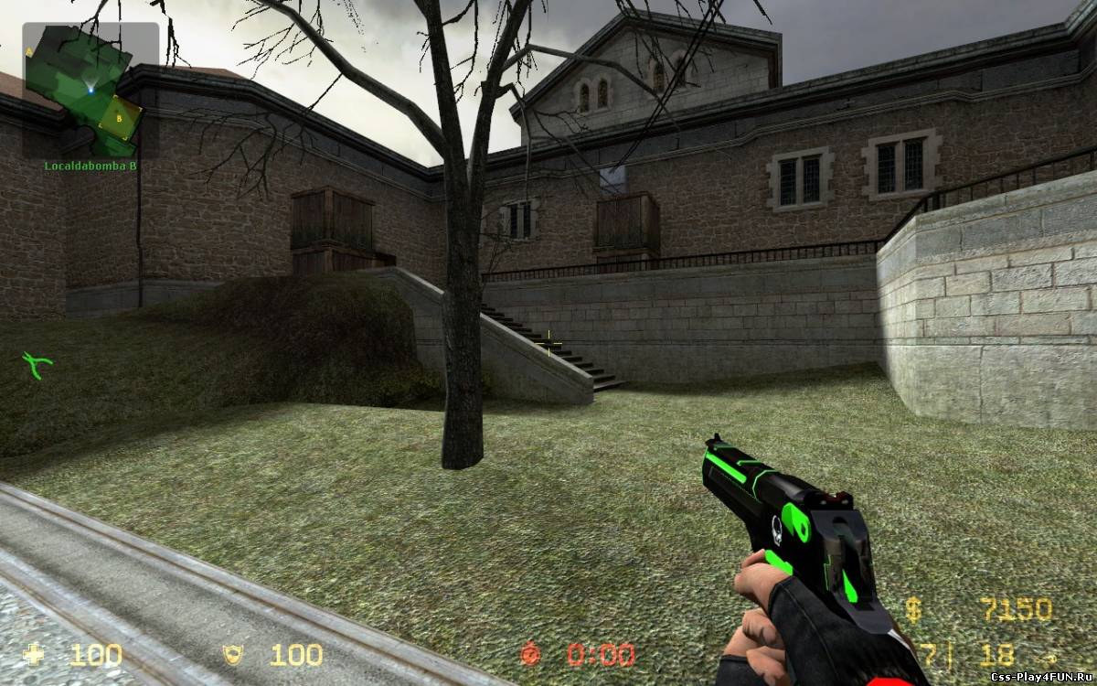 Скин оружия ThePaint Deagle скачать бесплатно для CSS