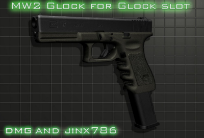 Модель MW2 Glock для CSS