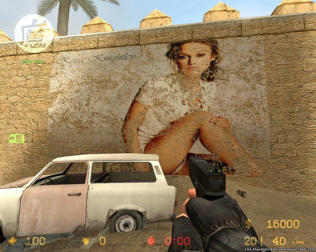 Keira Knightley, de_dust2 для игры CS:Source