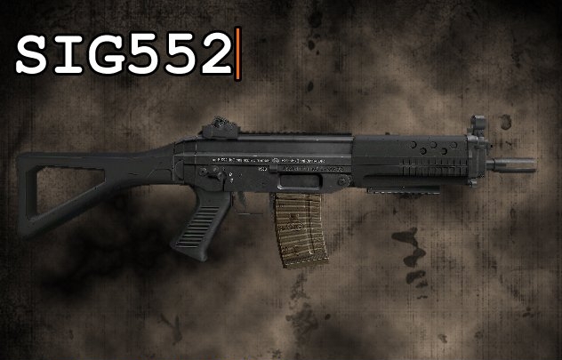 The SIG552 2 anims REWORKED