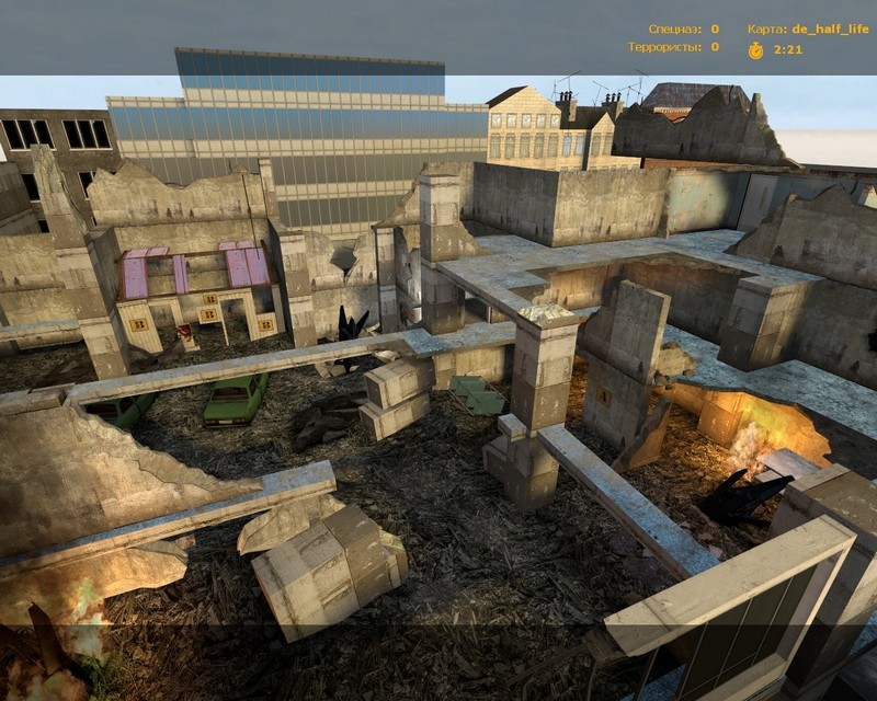 de_half_life карта для CSS