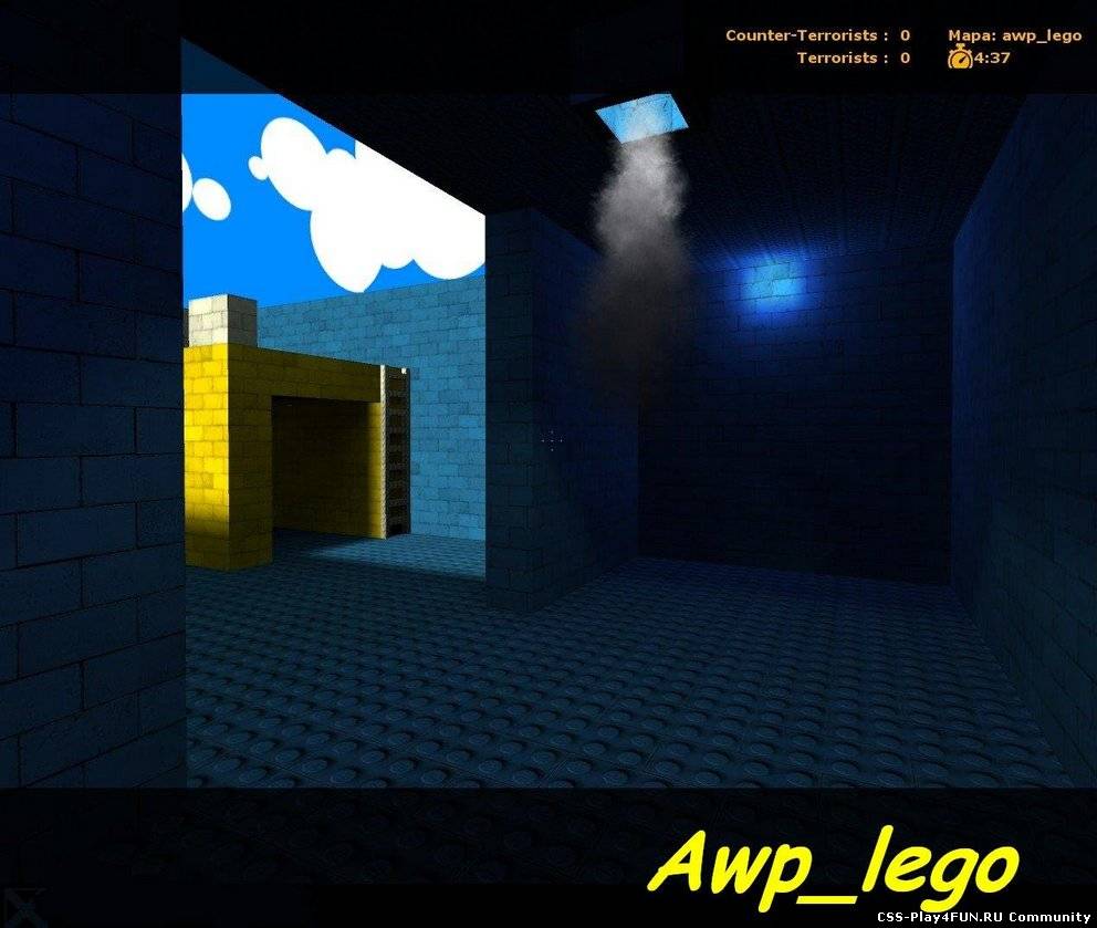 Мега популярная карта awp_lego