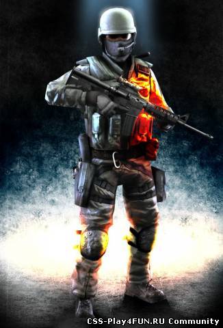 Battlefield3 M4A1 для CSS