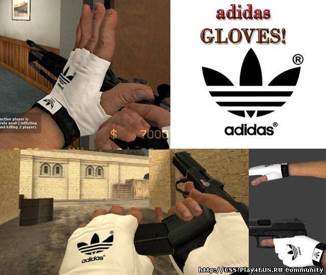 Потрясающие перчатки adidas для css