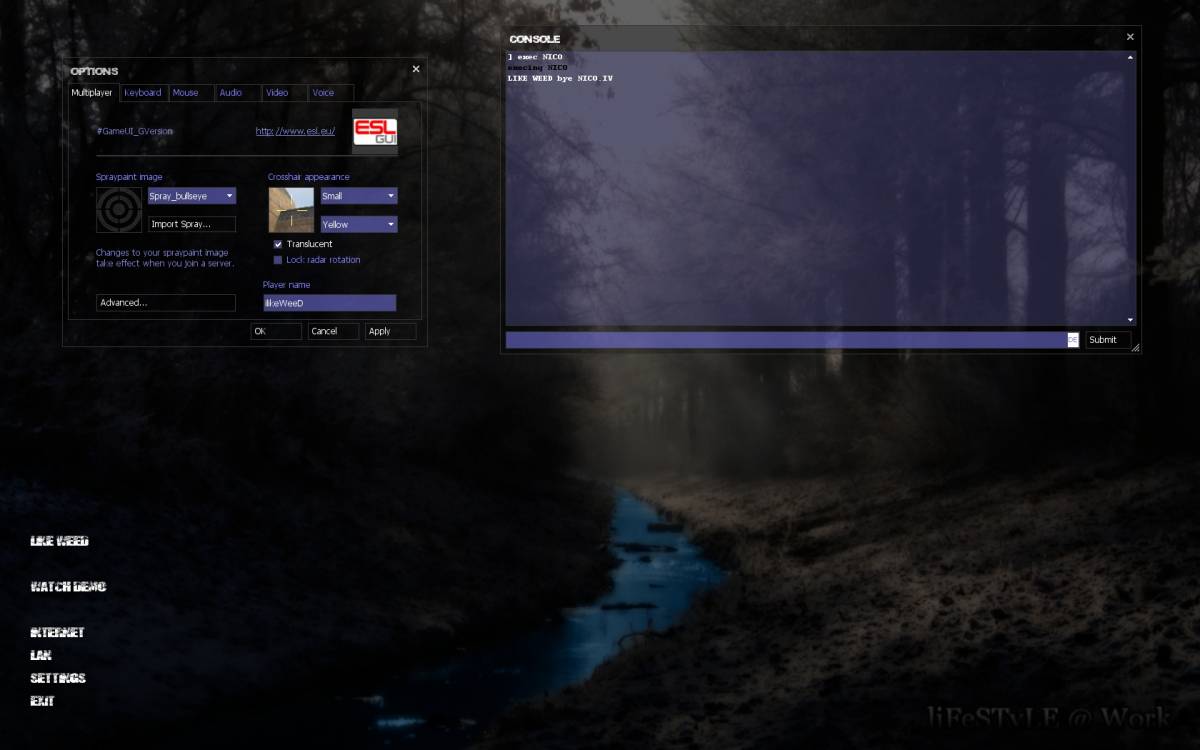 Darklife GUI