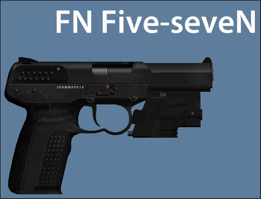 Модель пистолета Five-Seven