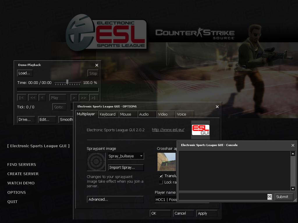 ESL GUI 202 online