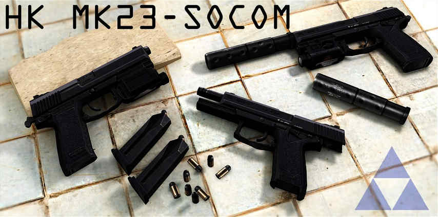 Модель пистолета Five-Seven