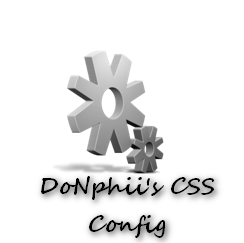 DoNphii's конфиг для css