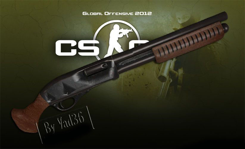 Модель дробовика sawedoff из cs:go