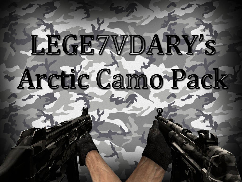 Пак скинов LEGE7VDARY's Arctic Camo Pack