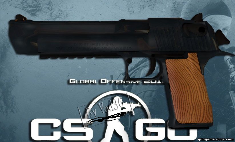 Модель Desert Eagle из cs:go