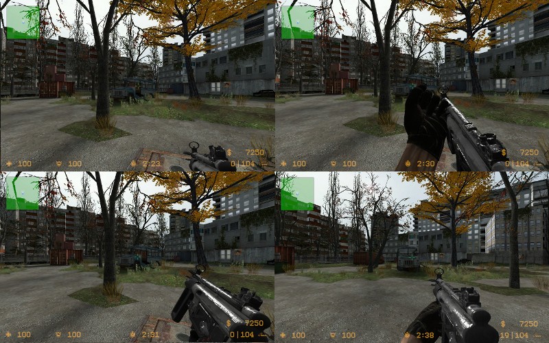 Пулемет MP5 из Call of Duty 7