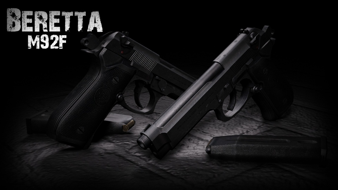 Модель пистолетов Double Beretta M92F