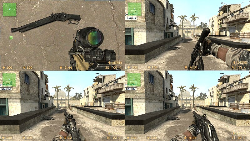 Дробовик M3 из COD8 MW3