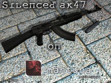 Silenced AK-47 on Mantuna Animations Skin CSS