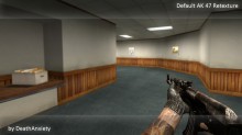 Default AK47 HD Damage Retexture для CS:S