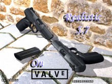 Realistic Five-Seven on VALVE Animations Skin CSS