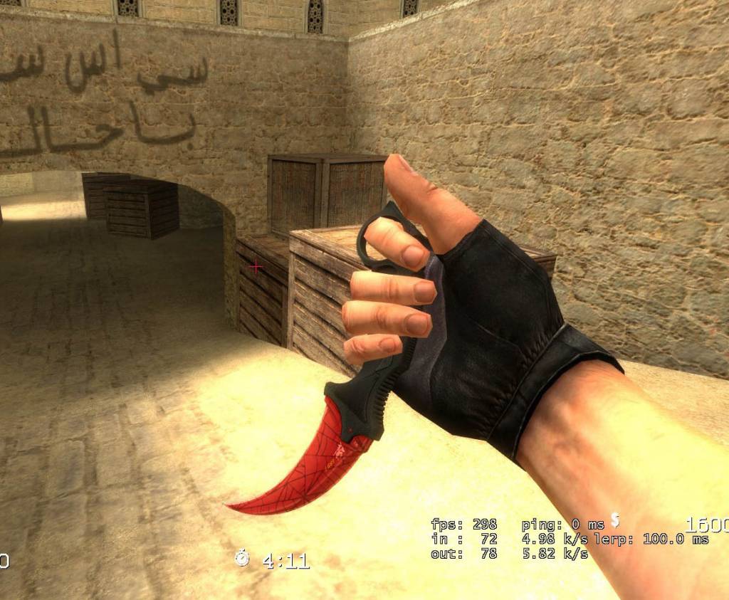 Нож Crimson web karambit