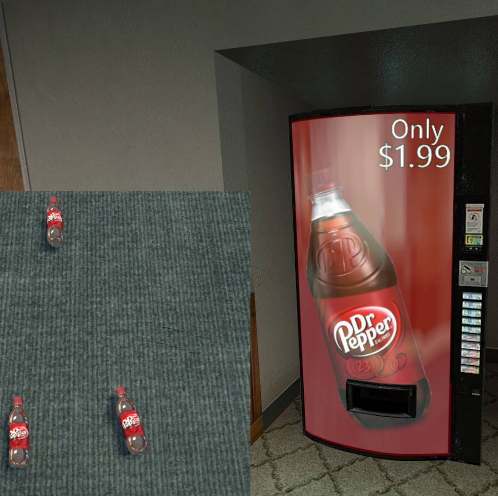 Dr. Pepper Vending Machine (Updated! New)