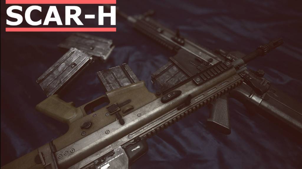 Модель AUG SCAR-H для ксс