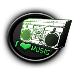 Spray "I Love Music" для CS:S